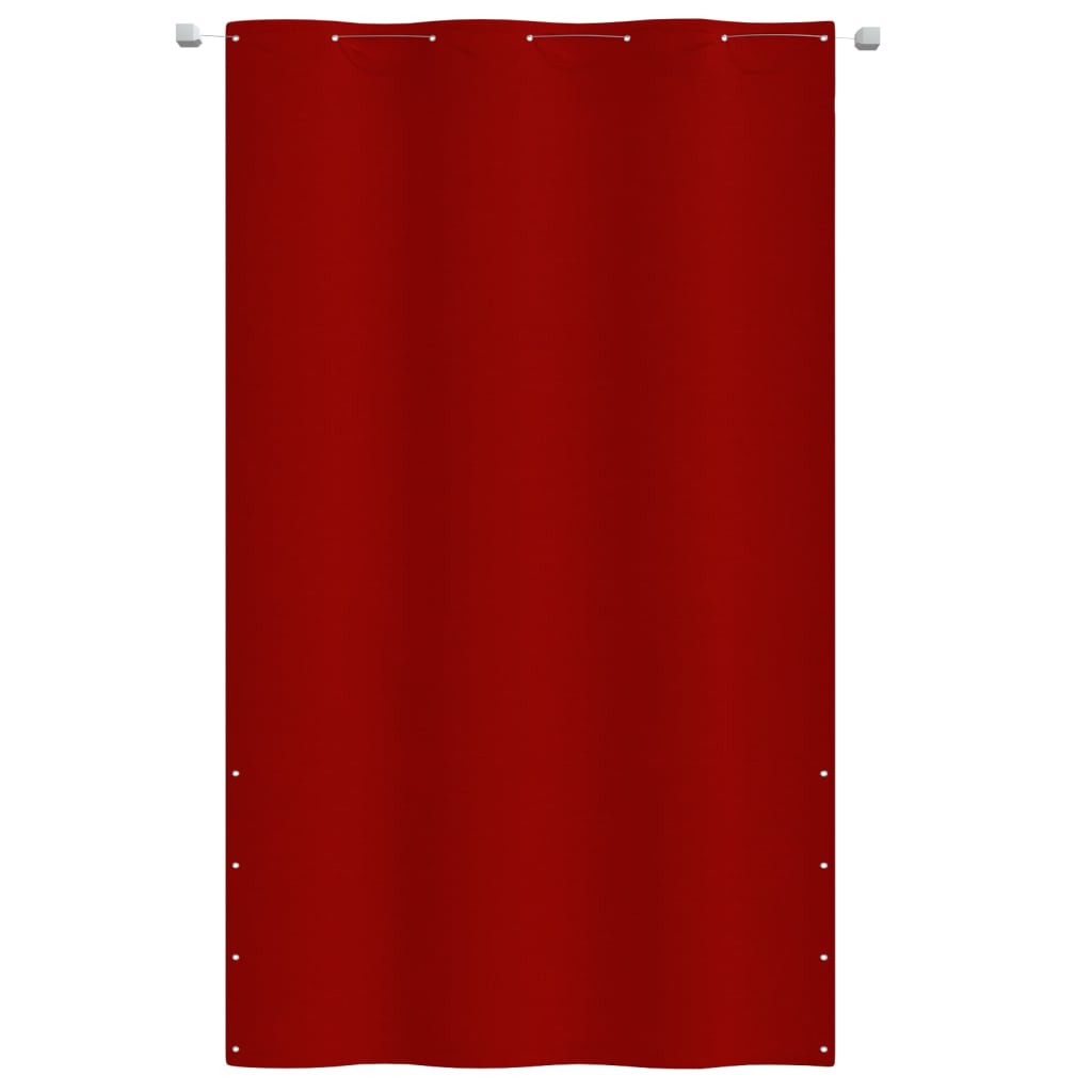 vidaXL Balcony Screen Red 140x240 cm Oxford Fabric