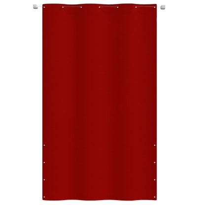 vidaXL Balcony Screen Red 140x240 cm Oxford Fabric