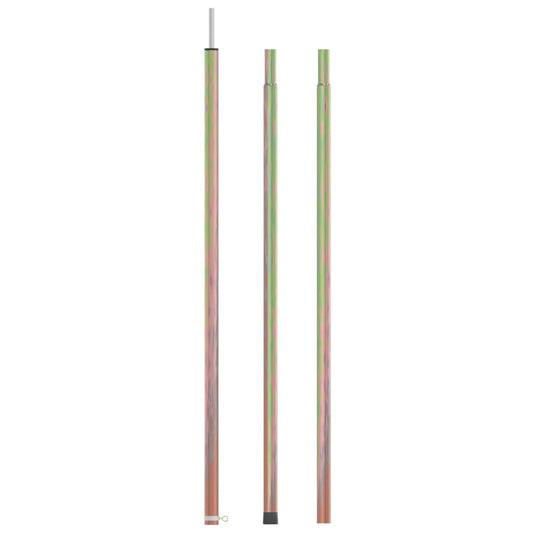 315216 vidaXL Telescopic Tent Pole with Length of 170-255 cm Galvanised Steel