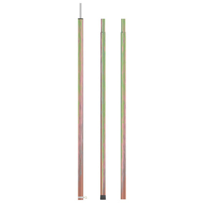315216 vidaXL Telescopic Tent Pole with Length of 170-255 cm Galvanised Steel