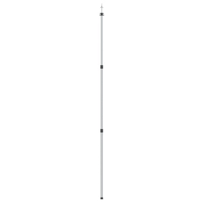 vidaXL Telescopic Tarp Pole with Length of 102-260 cm Aluminum