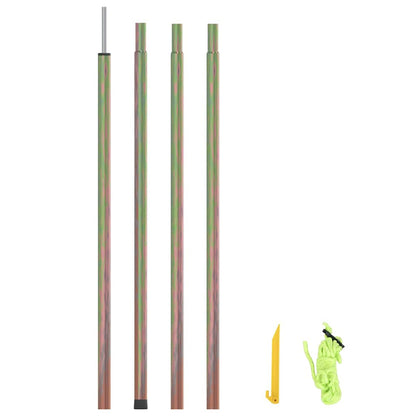 vidaXL Sunshade Sail Pole 250 cm Galvanised Steel