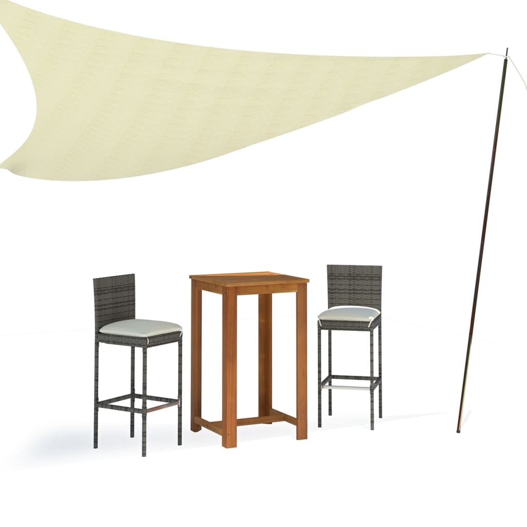 vidaXL Sunshade Sail Pole 250 cm Galvanised Steel