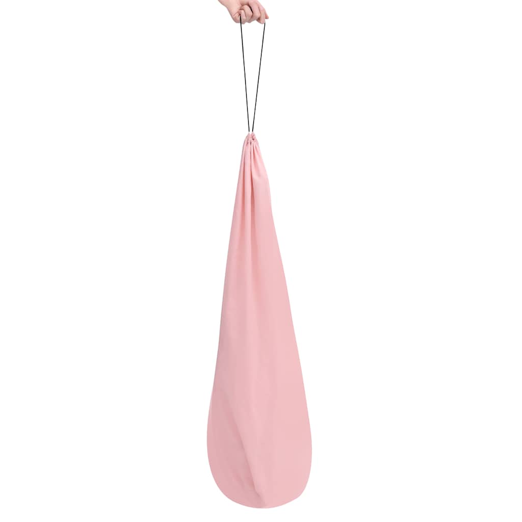 vidaXL Children Teepee Tent with Bag Peach Skin Pink 120x120x150 cm