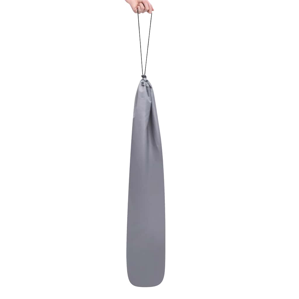 vidaXL Children Teepee Tent with Bag Peach Skin Grey 120x120x150 cm