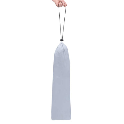 vidaXL Children Teepee Tent with Bag Polyester Grey 115x115x160 cm