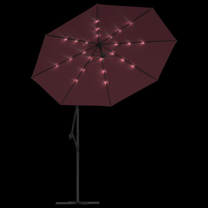 vidaXL Cantilever Garden Parasol | Wine Red | Polyester | Large