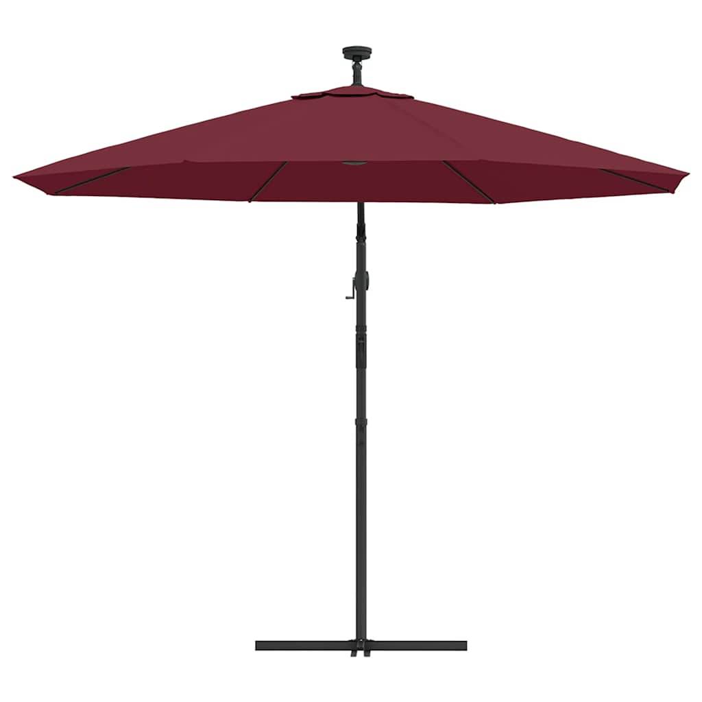 vidaXL Cantilever Garden Parasol | Wine Red | Polyester | Large