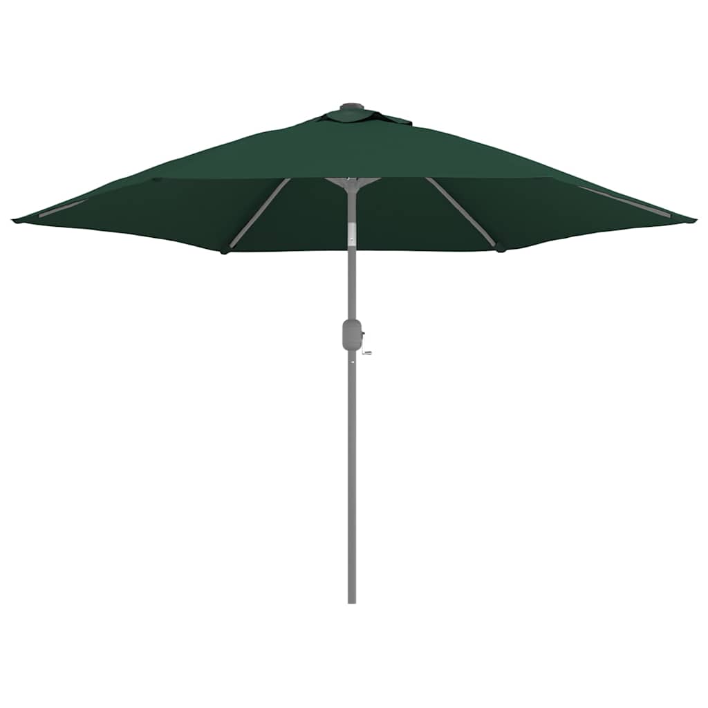 vidaXL Replacement Fabric for Outdoor Parasol Green 300 cm