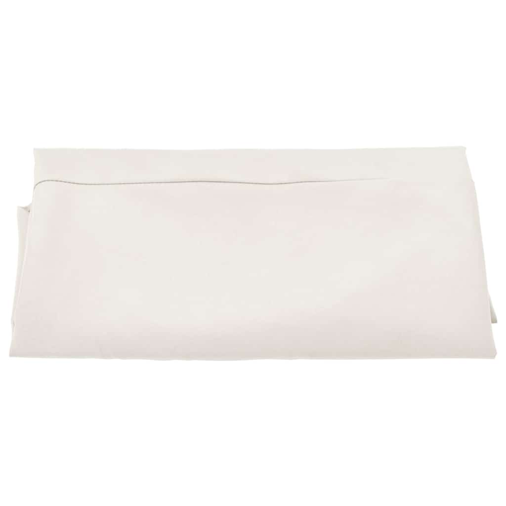 vidaXL Replacement Fabric for Outdoor Parasol Sand White 300 cm