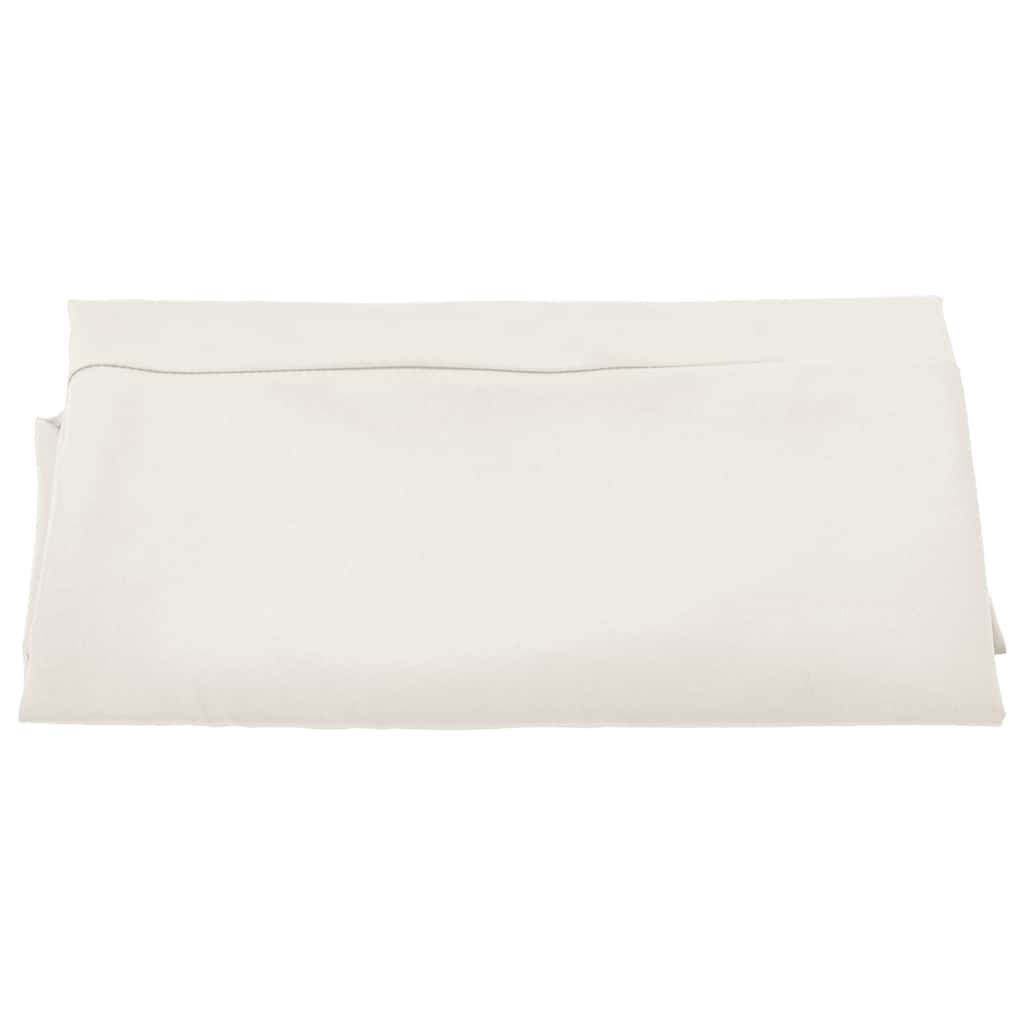 vidaXL Replacement Fabric for Outdoor Parasol Sand White 300 cm