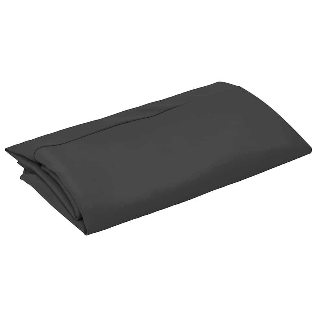 vidaXL Replacement Fabric for Outdoor Parasol Anthracite 300 cm