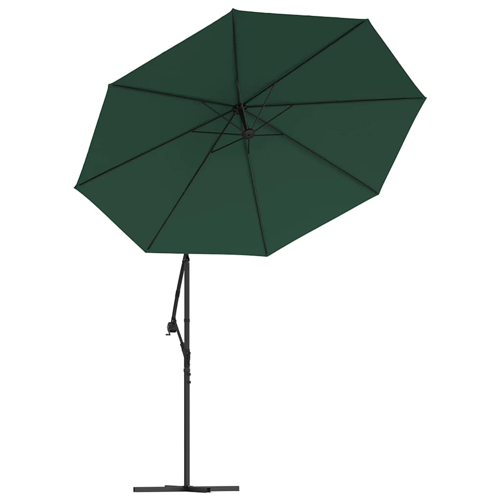 vidaXL Replacement Fabric for Cantilever Umbrella Green 300 cm