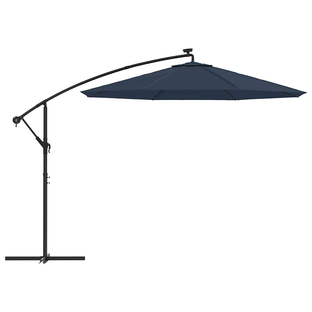 vidaXL Replacement Fabric for Cantilever Umbrella Blue 300 cm