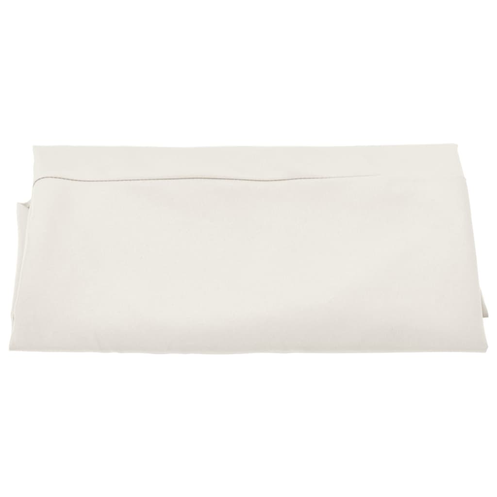 vidaXL Replacement Fabric for Cantilever Umbrella Sand White 300 cm
