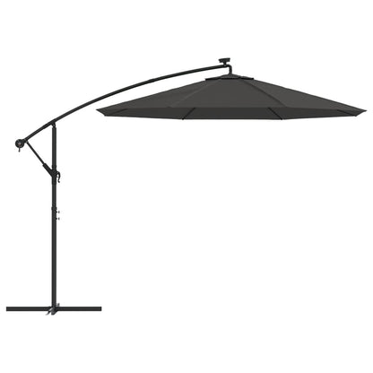 vidaXL Replacement Fabric for Cantilever Umbrella Anthracite 300 cm