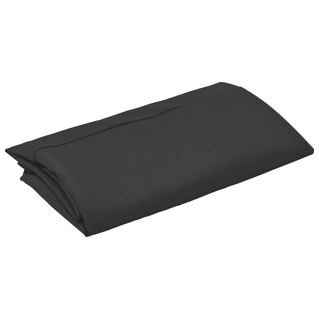 vidaXL Replacement Fabric for Cantilever Umbrella Black 300 cm