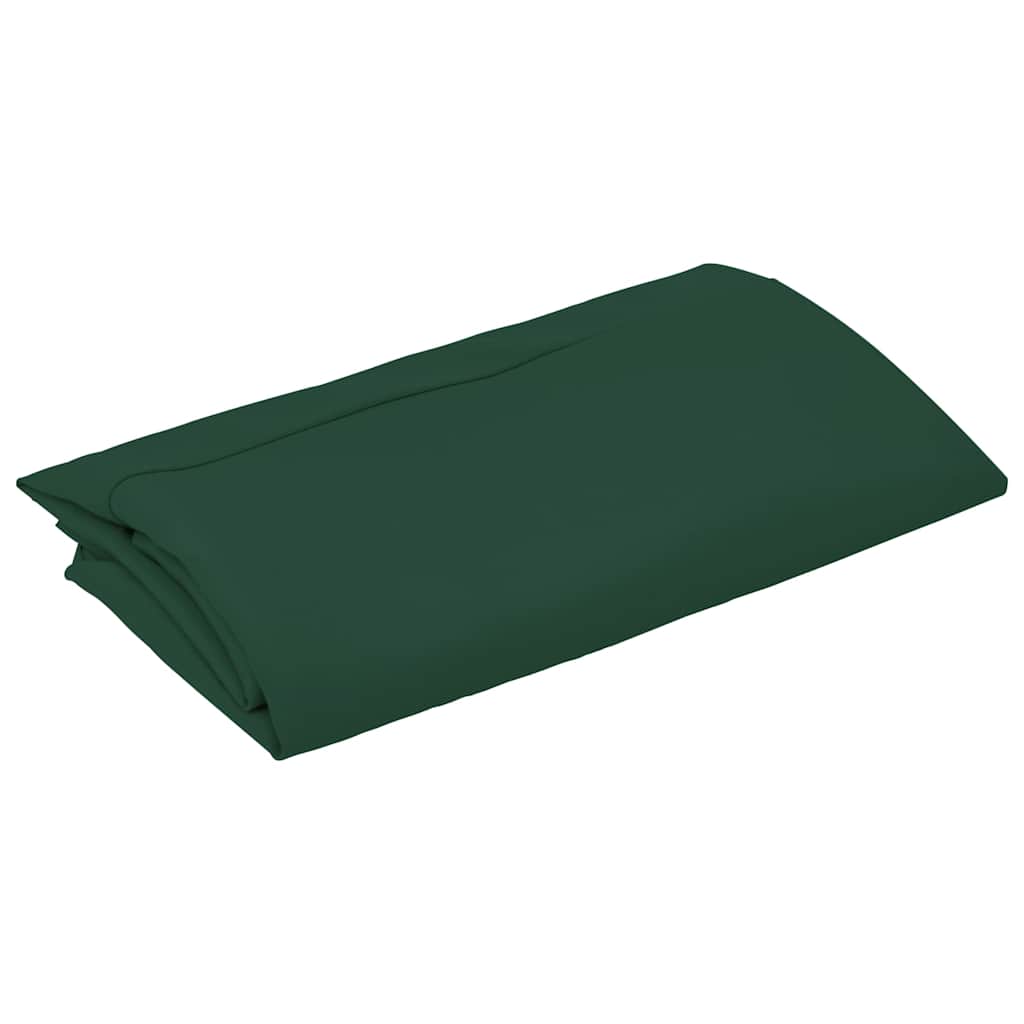 vidaXL Replacement Fabric for Outdoor Parasol Green 350 cm