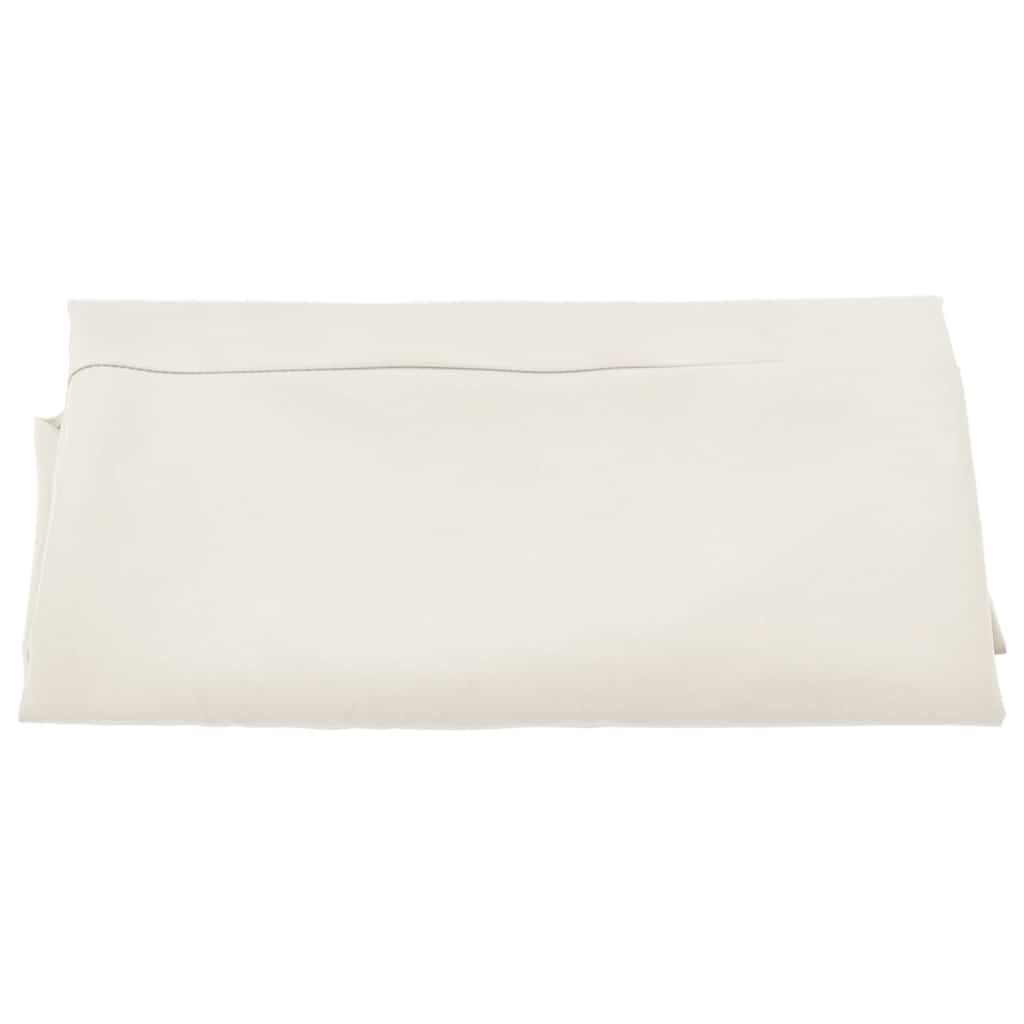 vidaXL Replacement Fabric for Cantilever Umbrella Sand White 350 cm