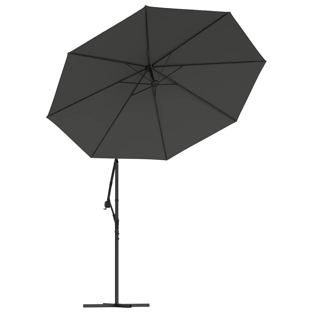 vidaXL Replacement Fabric for Outdoor Parasol Anthracite 350 cm
