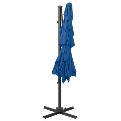 vidaXL Garden Parasol | Azure Blue | Polyester | 250x250 cm