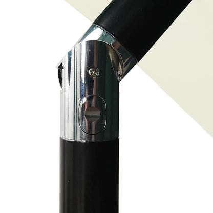 vidaXL Parasol | Sand | Polyester | 2.5 m x 2.5 m | UV-resistant materials