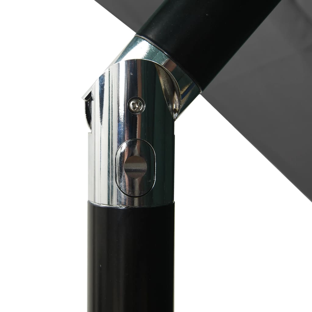 vidaXL Parasol | Anthracite | UV protective polyester | 2.5m x 2.5m