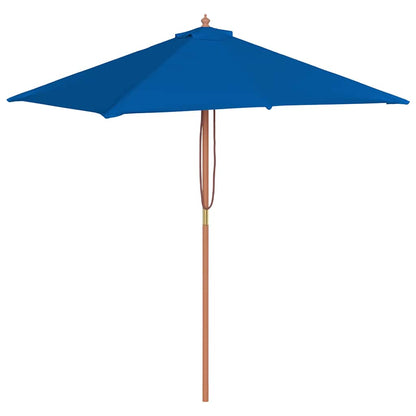 vidaXL Garden Parasol | Blue | Fabric | 150x200 cm | Collapsible