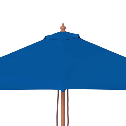 vidaXL Garden Parasol | Blue | Fabric | 150x200 cm | Collapsible