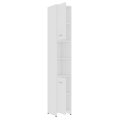 vidaXL 3 Piece Bathroom Furniture Set White Engineered Wood