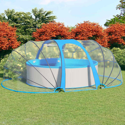 92795 vidaXL Pool Dome Oval 530x410x210 cm