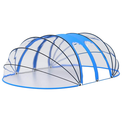 92796 vidaXL Pool Dome Oval 620x410x210 cm