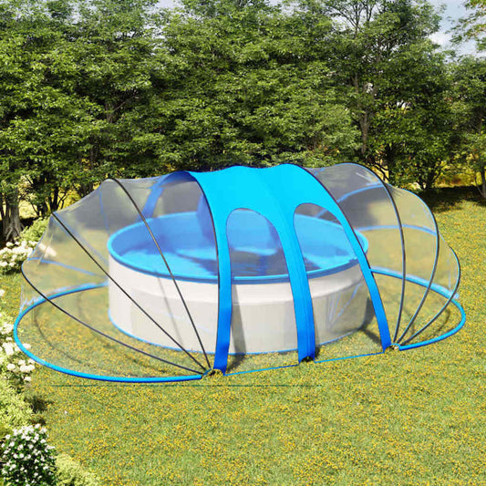 92796 vidaXL Pool Dome Oval 620x410x210 cm