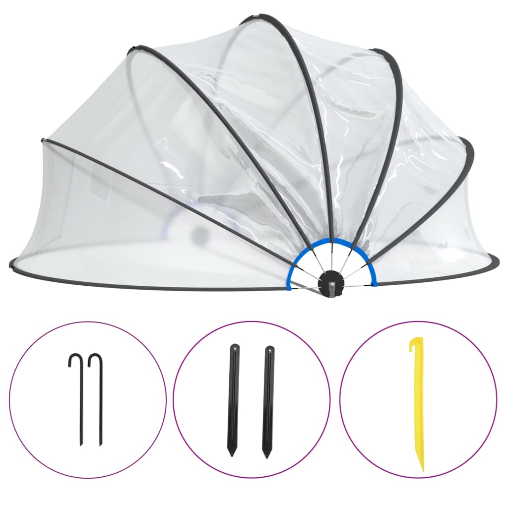 vidaXL Pool Dome 500x250 cm