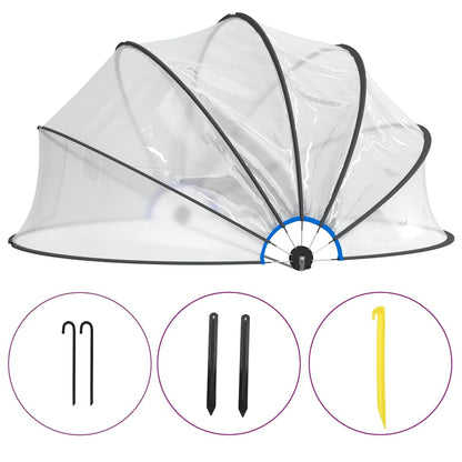 vidaXL Pool Dome 500x250 cm
