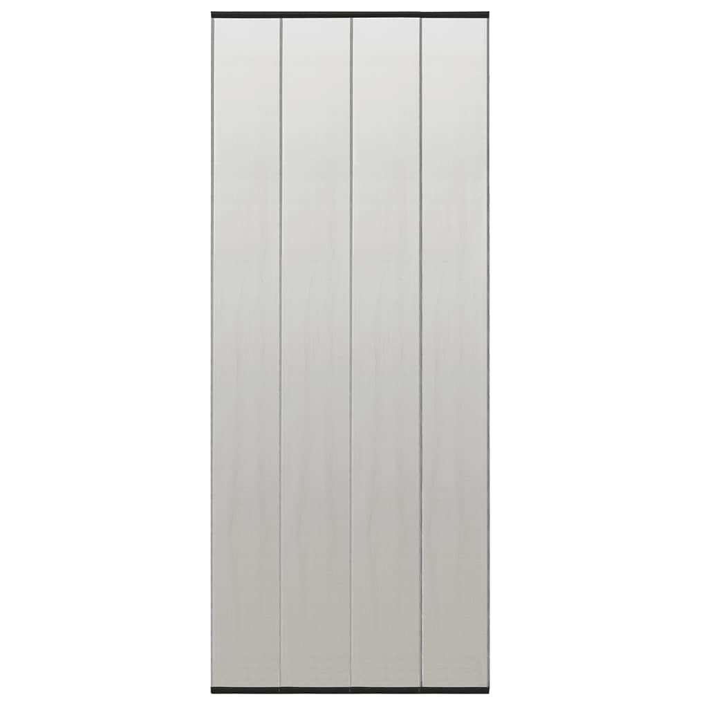vidaXL Insect Door Screen with Mesh Curtain Black 100x220 cm Polyester