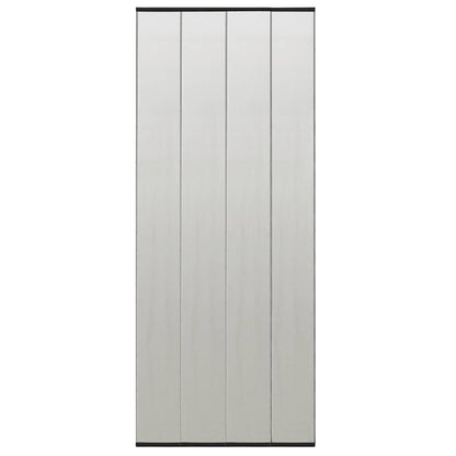 vidaXL Insect Door Screen with Mesh Curtain Black 100x220 cm Polyester