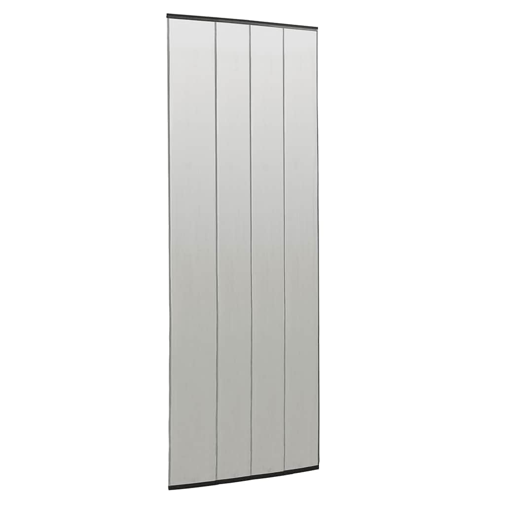vidaXL Insect Door Screen with Mesh Curtain Black 100x220 cm Polyester