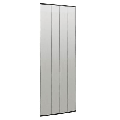 vidaXL Insect Door Screen with Mesh Curtain Black 100x220 cm Polyester