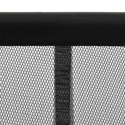 vidaXL Insect Door Screen with Mesh Curtain Black 100x220 cm Polyester