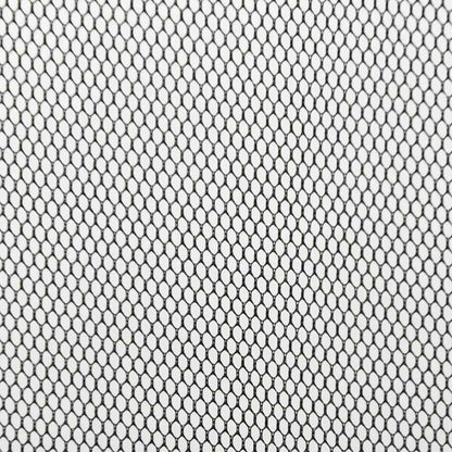 vidaXL Insect Door Screen with 10-Piece Mesh Curtain Black 240x240 cm