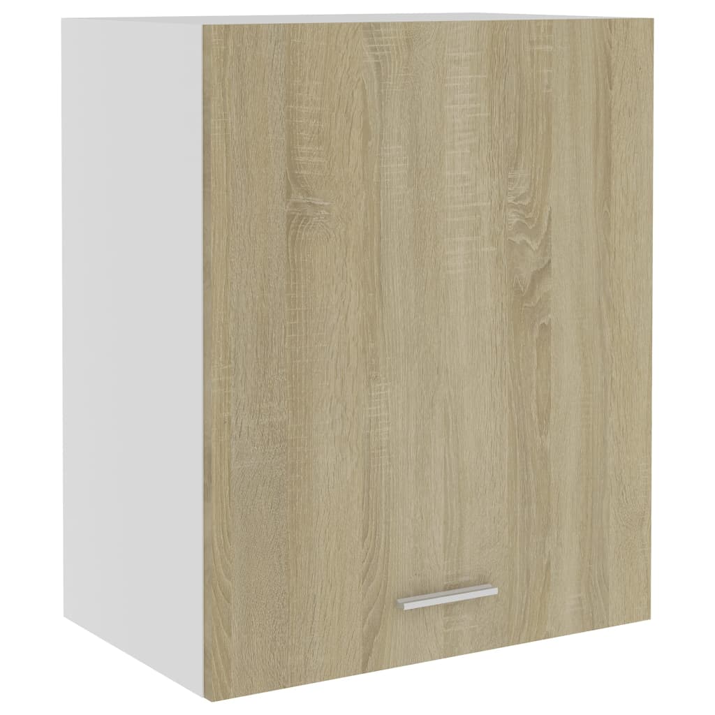 vidaXL Hanging Cabinet Lyons 2 pcs Sonoma Oak 50x31x60 cm Engineered Wood