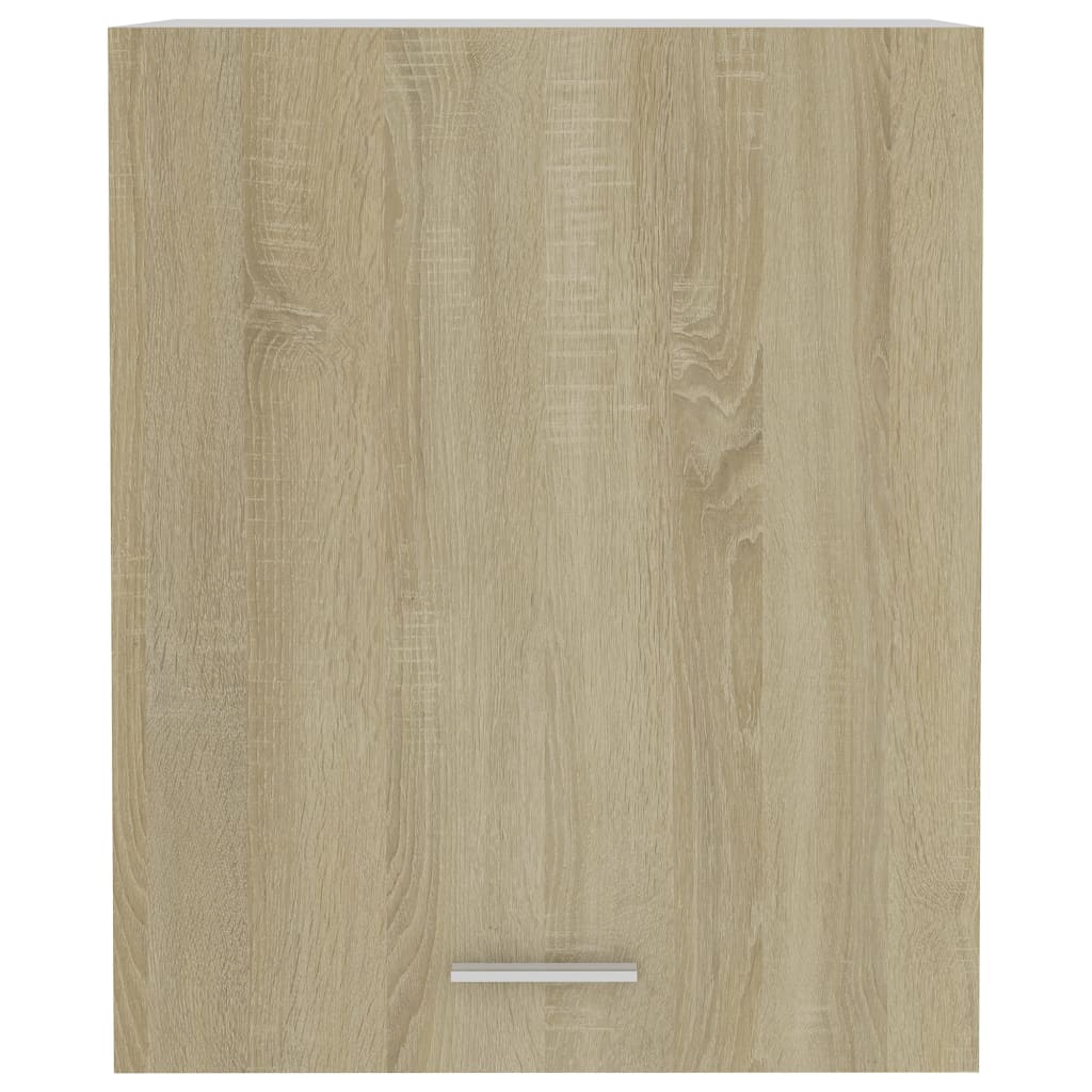 vidaXL Hanging Cabinet Lyons 2 pcs Sonoma Oak 50x31x60 cm Engineered Wood