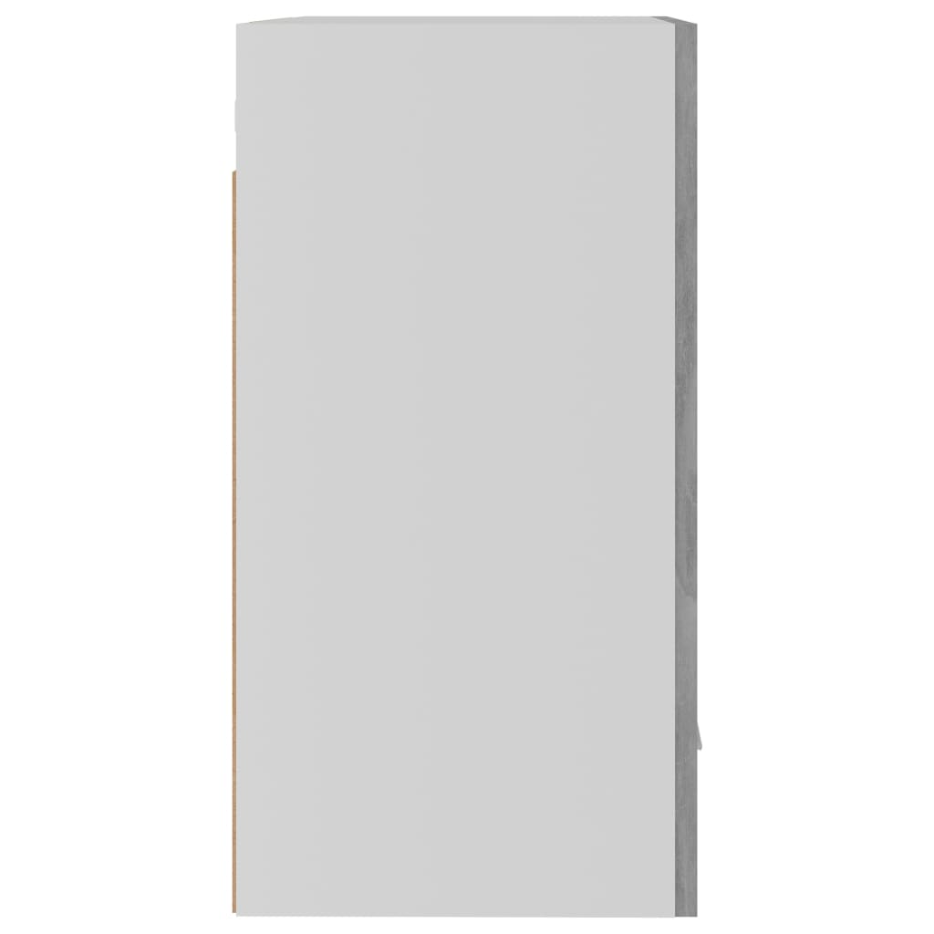 vidaXL Hanging Cabinet Lyons 2 pcs Concrete Grey 50x31x60 cm Engineered Wood
