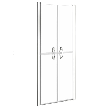 vidaXL Shower Door Clear ESG 71x190 cm