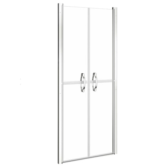 vidaXL Shower Door Clear ESG 76x190 cm