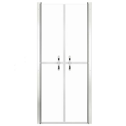 vidaXL Shower Door Clear ESG 101x190 cm