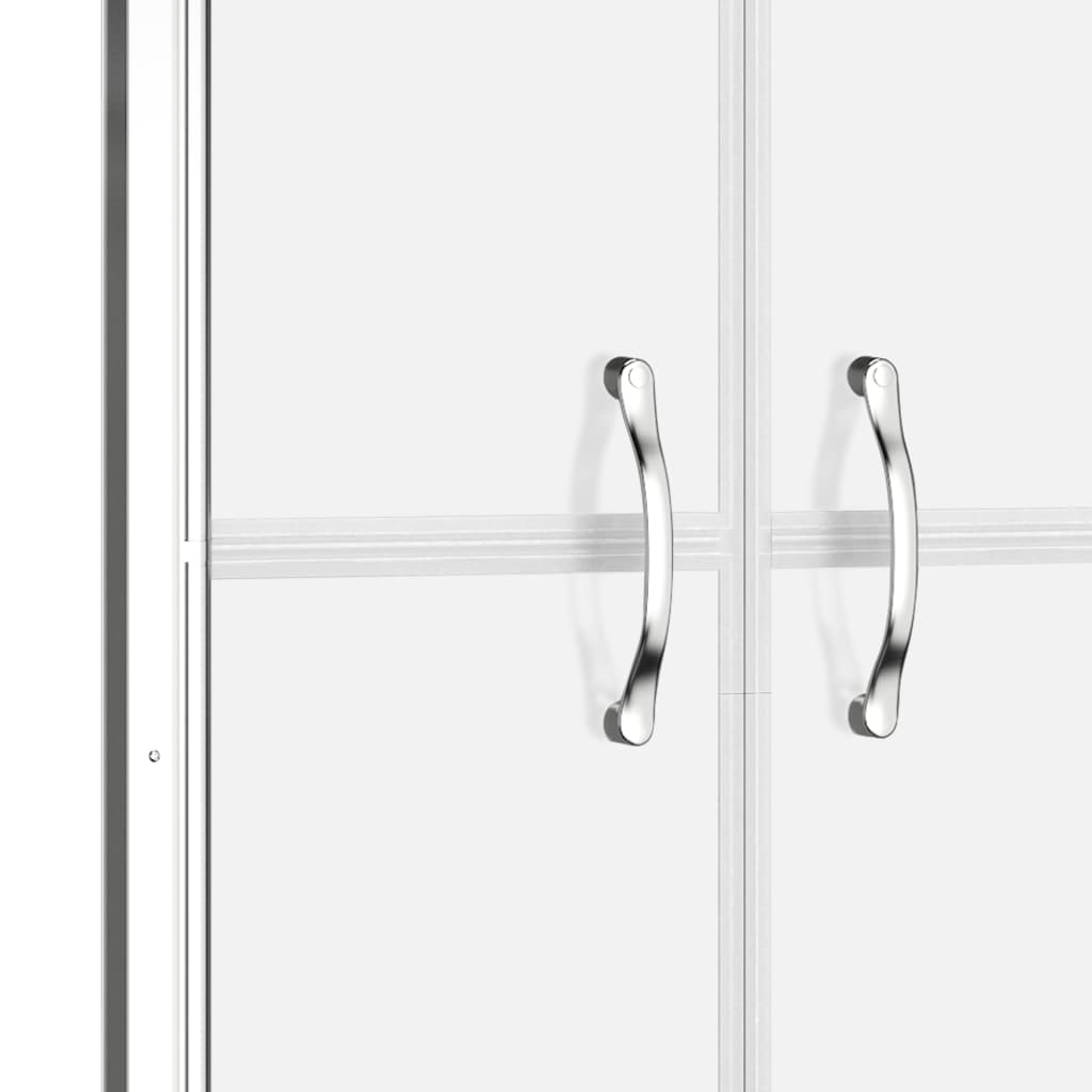 vidaXL Shower Door Frosted ESG 81x190 cm