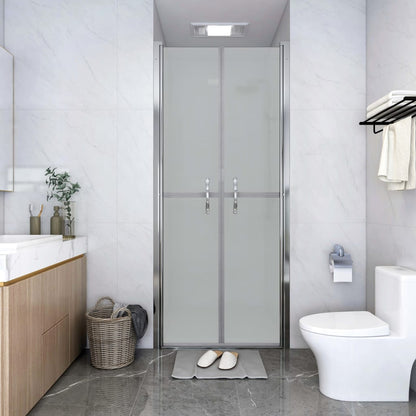 vidaXL Shower Door Frosted ESG 91x190 cm