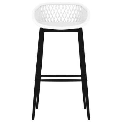 vidaXL 5 Piece Bar Set White